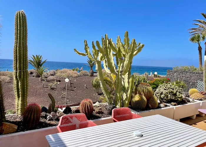 Con Piscina Caliente, Mar, Wifi Pro, Barbacoa Gas * San Miguel de Abona