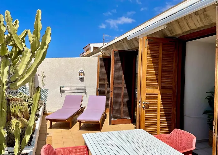 Con Piscina Caliente, Mar, Wifi Pro, Barbacoa Gas * Сан Мигель